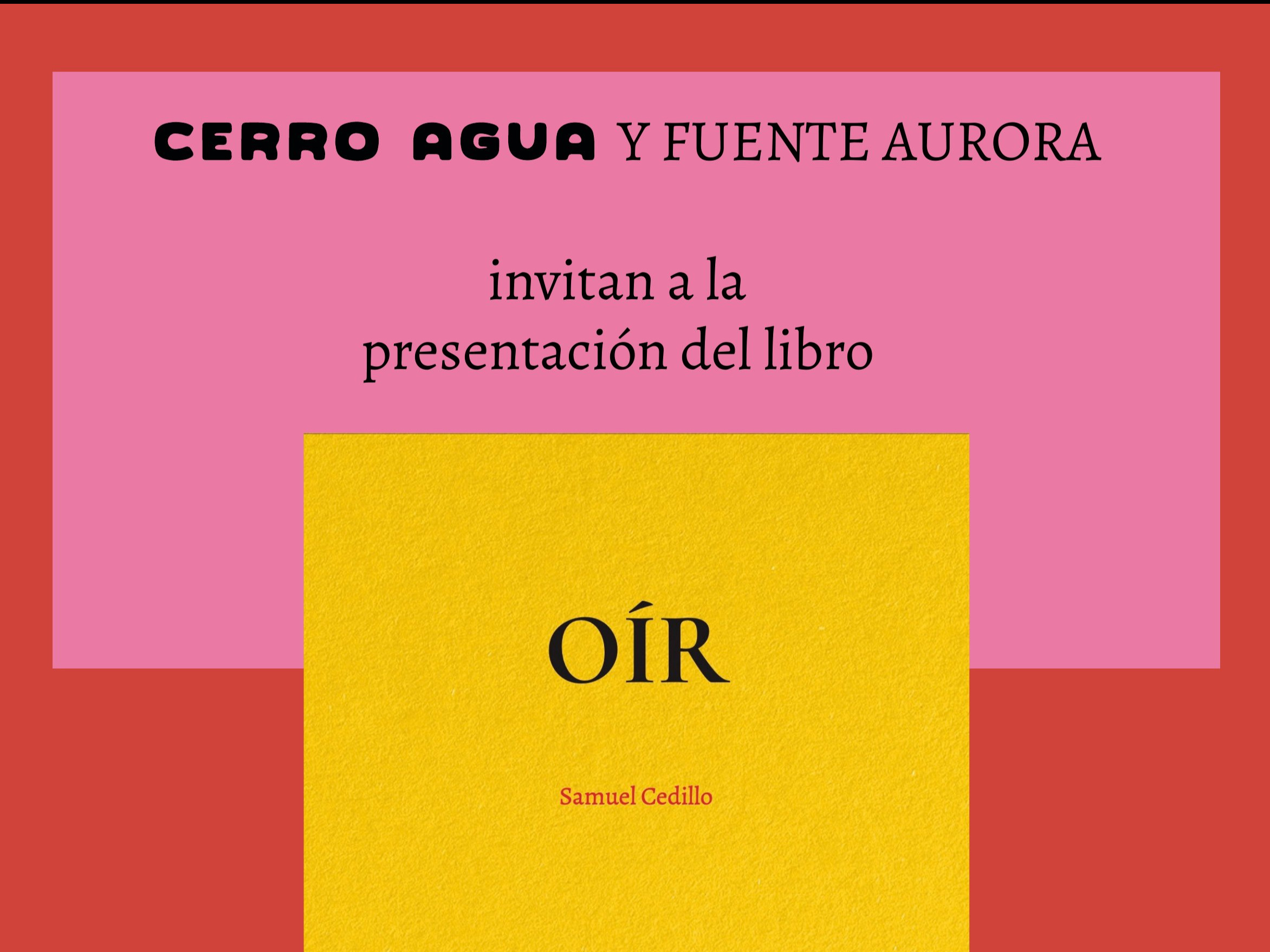 Presentación de Oír